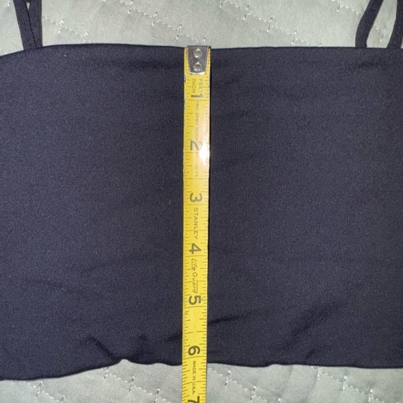 Garage Black Crop Tank open back!  Size XS GUC - Picture 6 of 7